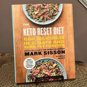 The KETO RESET DIET Hardcover Book by Mark Sisson